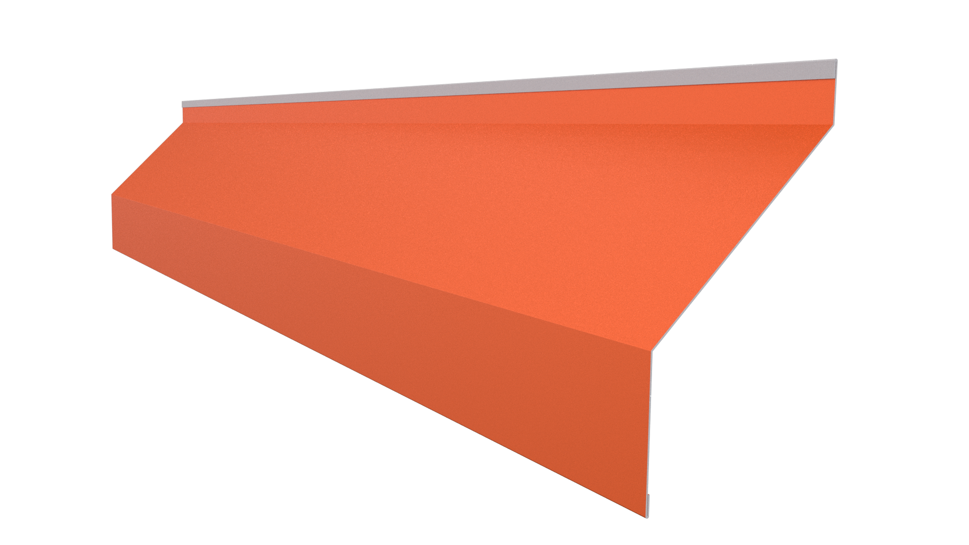 Ламель Хоста 110x0,4 мм, 2004 оранжевый глянцевый