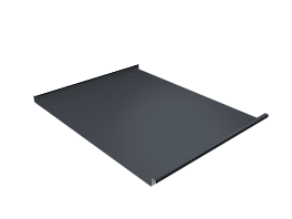 Двойной стоячий фальц, 0,625/0,55 0,5 мм, Satin Matt/Satin Matt TX