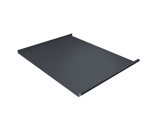 Двойной стоячий фальц, 0,625/0,55 0,5 мм, Satin Matt/Satin Matt TX