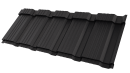 Профиль Пегас 1195/1130x0,45 мм, 9005 черный янтарь матовый