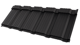 Профиль Пегас 1195/1130x0,45 мм, 9005 черный янтарь матовый