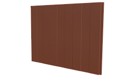 Лайн Про Изгиб 200/176x0,5 мм, 8004 медно-коричневый матовый