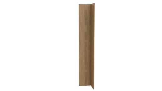 Планка угла внутреннего 30x30x2000 мм, Орех 3D