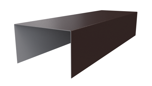 Крышка 40x65x40 мм, 8017 шоколадно-коричневый PUR Pruf