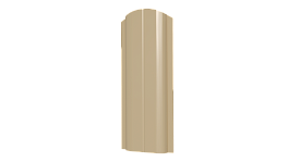 Штакетник Европланка 110x0,4 мм, 1014 слоновая кость глянцевый