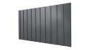 Профнастил С8 1200/1150x0,45 мм, 7011 железно-серый глянцевый