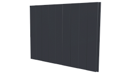 Лайн Про Изгиб 200/176x0,5 мм, 7024 графитовый серый глянцевый