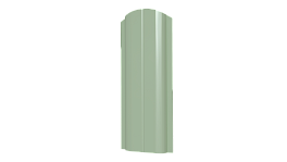 Штакетник Европланка 110x0,45 мм, 6019 бело-зеленый глянцевый
