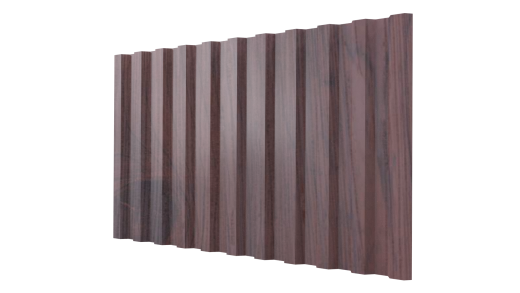 Профнастил С21 1051/1000x0,45 мм, Античный дуб 3D