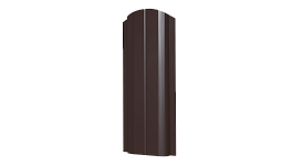 Штакетник Европланка 110x0,5 мм, 8017 шоколадно-коричневый глянцевый