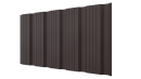 Профнастил К20 1195/1130x0,45 мм, 8017 шоколадно-коричневый матовый