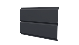 Л-брус 264/240x0,45 мм, 7024 графитовый серый матовый