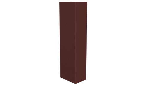 Стойка 40x60x40 мм, 3009 оксид красный матовый