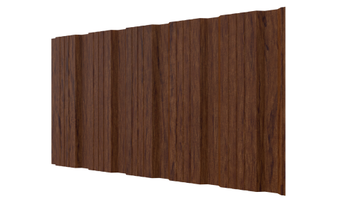 Профнастил К20 1195/1130x0,45 мм, Золотой орех 3D