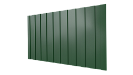 Профнастил С8 1200/1150x0,4 мм эконом, 6002 лиственно-зеленый глянцевый
