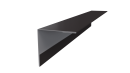 Планка угла наружного 30x30x2000 мм, 8019 серо-коричневый глянцевый