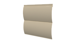 Блок хаус 383/355x0,45 мм, 1015 св. слоновая кость глянцевый