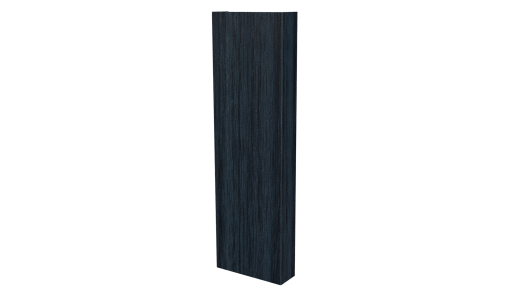 Декоративная накладка 20x60x20 мм, Морион 3D