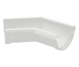 Элемент угловой 135⁰, 9003 пломбир