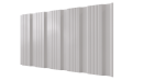 Профнастил К20 1195/1130x0,4 мм эконом, 9003 сигнальный белый глянцевый