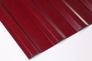 Профнастил С20B 1150/1100x0,4 мм эконом, 3005 винно-красный глянцевый