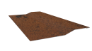 Планка крепёжная фальц 50x17x29 мм, Картэн