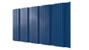 Профнастил К20 1195/1130x0,4 мм эконом, 5005 сигнальный синий глянцевый