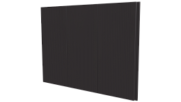 Лайн Про Гофр 200/176x0,45 мм, 8019 серо-коричневый глянцевый