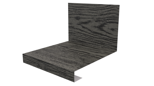 Планка примыкания нижняя к трубе фальц 140x200 мм, Дуб Винтаж 3D