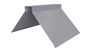 Конёк фигурный 150x150x2000 мм, 7040 серое окно глянцевый