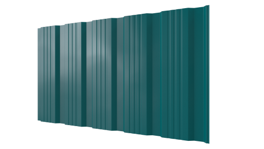 Профнастил К20 1195/1130x0,45 мм, 5021 водная синь глянцевый