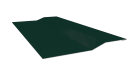 Планка крепёжная фальц 50x17x29 мм, 6005 зеленый мох глянцевый