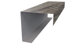 Декоративная накладка угловая 20x60x60x20 мм, Дуб Винтаж 3D