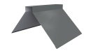 Конёк фигурный 150x150x2000 мм, 7005 мышино-серый глянцевый