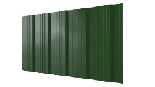 Профнастил К20 1195/1130x0,45 мм, 6002 лиственно-зеленый глянцевый