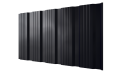 Профнастил К20 1195/1130x0,45 мм, 9005 черный янтарь глянцевый