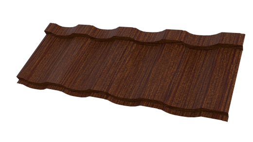 Профиль Орион 30 1200/1150x0,45 мм, Золотистый дуб 3D