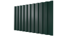 Профнастил С21 1051/1000x0,5 мм, 6005 зеленый мох глянцевый