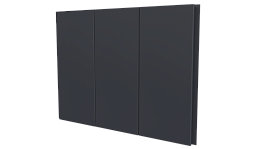 Лайн Про Плоскость 200/176x0,5 мм, 7024 графитовый серый матовый