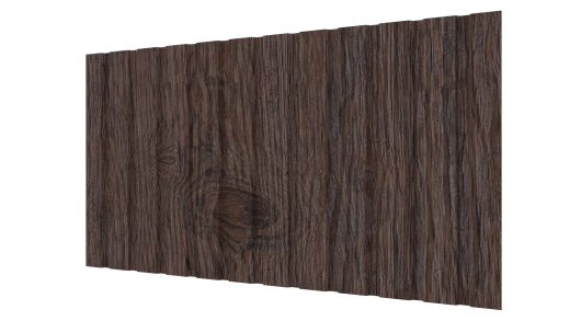 Профнастил С10 1155/1100x0,45 мм, Морёный дуб 3D