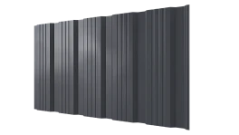 Профнастил К20 1195/1130x0,3 мм, 7011 железно-серый глянцевый