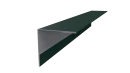Планка угла наружного 30x30x2000 мм, 6005 зеленый мох матовый