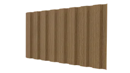 Профнастил С20B 1150/1100x0,45 мм, Орех 3D