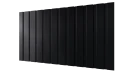 Профнастил С10 1155/1100x0,45 мм, 9005 черный янтарь глянцевый