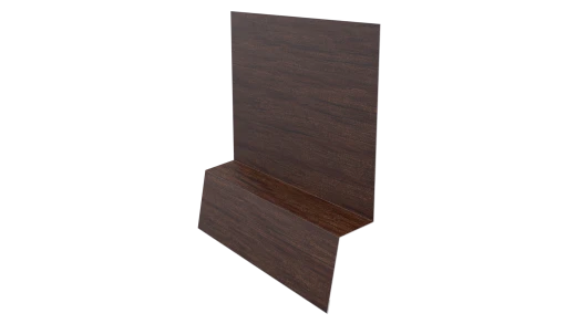 Планка стартовая фальц 135x30x55 мм, Античный дуб 3D