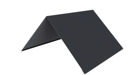 Конёк простой 150x150x2000 мм, 7024 графитовый серый PUR Pruf