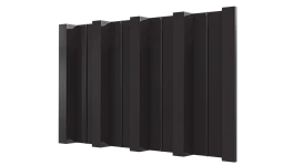 Профнастил Н60 902/845x0,65 мм, 8019 серо-коричневый глянцевый