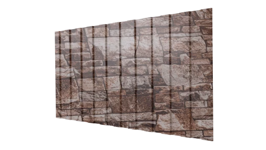 Профнастил С8 1200/1150x0,45 мм, Дикий камень