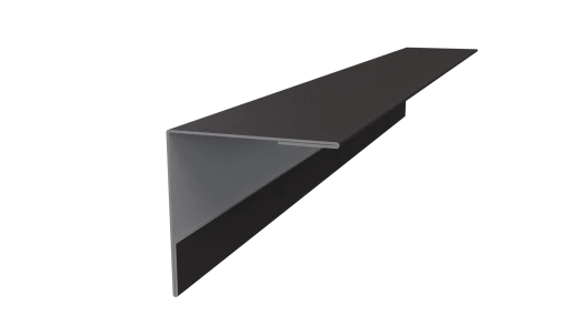 Планка угла наружного 50x50x2000 мм, 8019 серо-коричневый матовый
