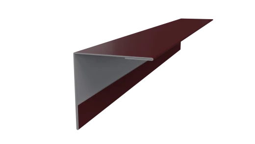 Планка угла наружного 30x30x2000 мм, 3005 винно-красный глянцевый